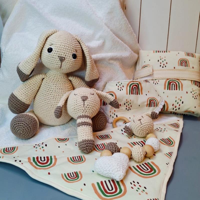 Regalos Bebes Conejo Crochet