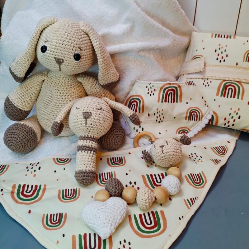 Regalos Bebes Conejo Crochet