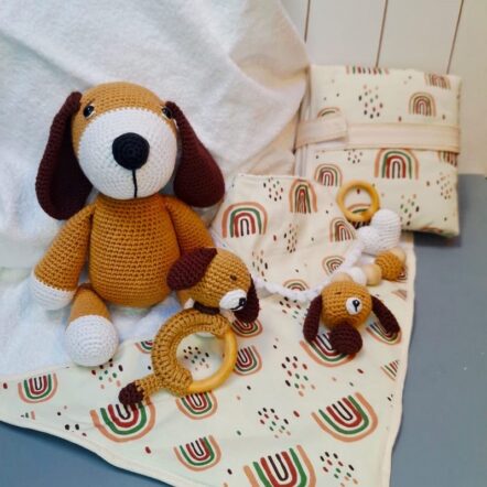 Regalo Bebes Perrito Crochet