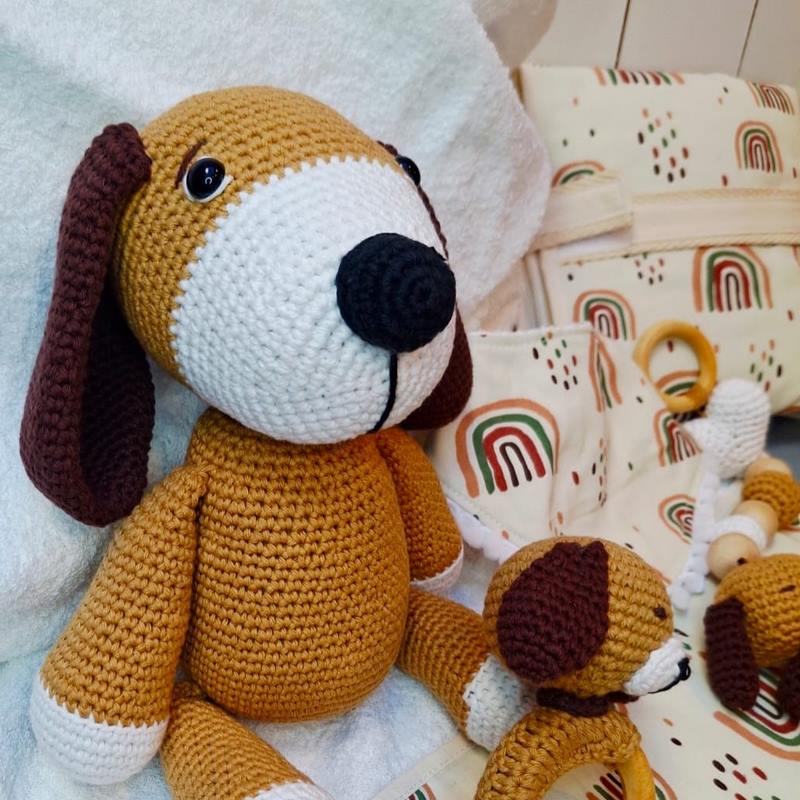 Regalo Bebes Perrito Crochet