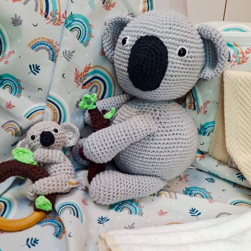Regalos Bebes Koala crochet